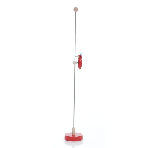 Gioco legno picchio - gioco, rosso