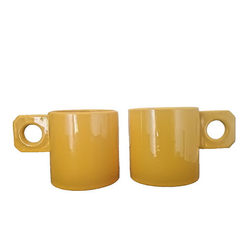 Tazze ceramica gialla - tazze, set