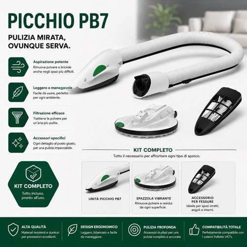 Picchio pb7s vorwerk folletto - pb7s,