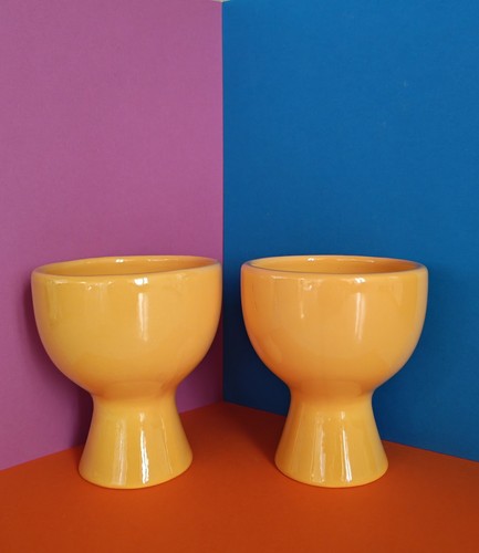 Coppia vasi coppe ceramica - coppia, vasi/coppe